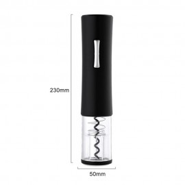 Electric Wine Opener, Automatic Electric Wine Bottle Corkscrew Opener Rechargeable (Stainless Steel)