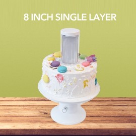 8 Inch Single Layer Surprise Cake Spray Booth Creativity Pop-up Gift Artifact Birthday Cupcake Holder Tray Plate Display Stand