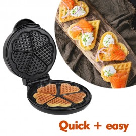 Mini Waffle Maker Waffle Machine for Individual Waffles, Paninis, Hash browns, & other on the go Breakfast, Lunch or Snacks