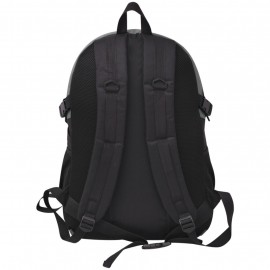 Hiking backpack 40 L black and gray