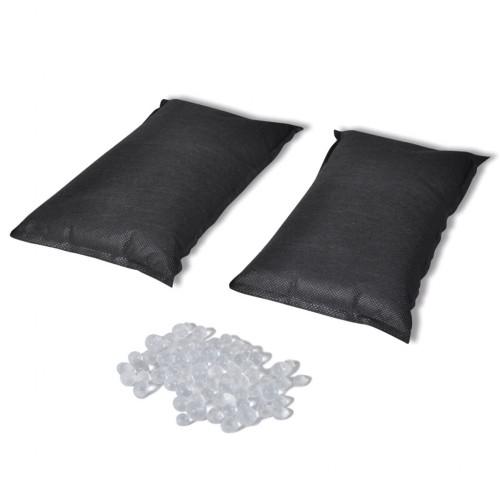 2 x 1 kg Silica Gel Desiccant Bag with Velcro