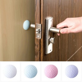 1PC Golf Ball Styling Rubber Anti-collision Mat Table Corner Protection Pad Round Wall Protector Self Adhesive Door Handle Bumper Guard Stopper Blue