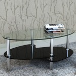 Coffee Table Exclusive 3-layer Design Black