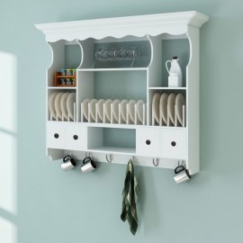 White Wooden Kitchen Wall Cabinet